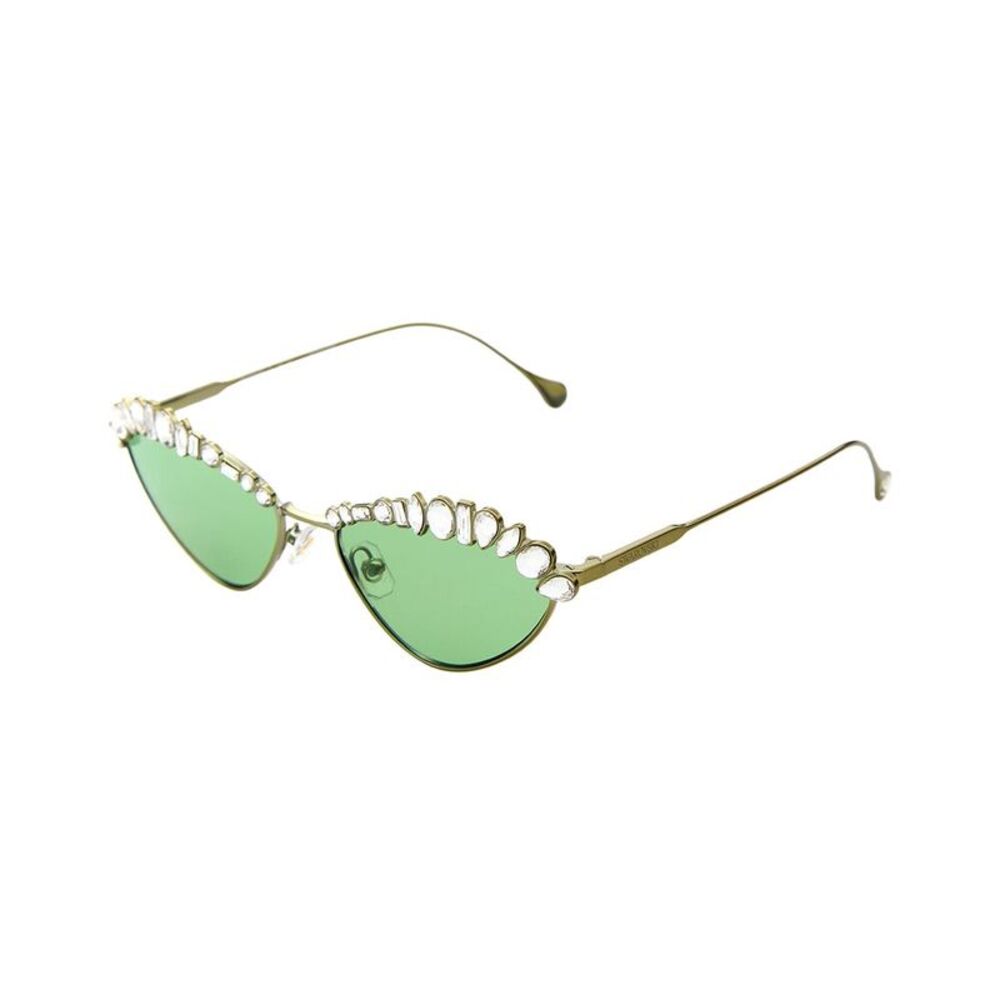 Swarovski Women's Sk700955-X 55Mm Sunglasses, Green